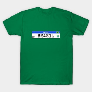 Brazil car license plate T-Shirt